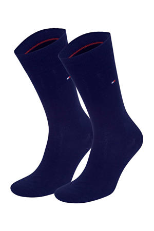 sokken - set van 2 donkerblauw
