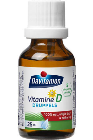 Vitamine D druppels zonnebloemolie - 25 ml