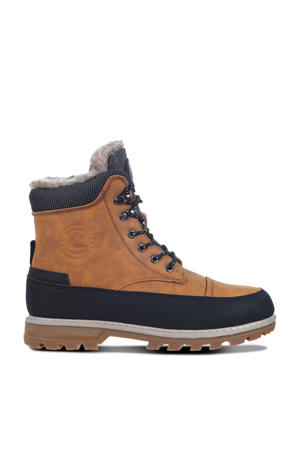 Reilu  wandellaarzen cognac/bruin