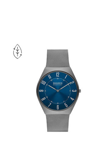 Horloge SKW6829 Grenen Ultra Slim staalgrijs