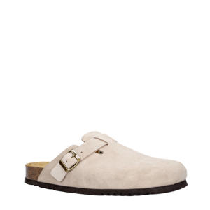 Olivier  suède clogs beige