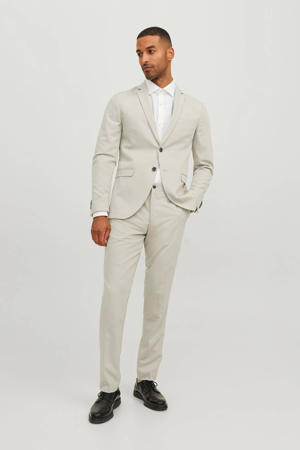 super slim kostuum JPRFANCO beige