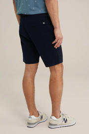 thumbnail: WE Fashion regular fit short donkerblauw