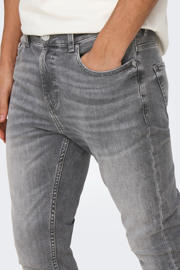 thumbnail: ONLY & SONS slim fit jeans medium grey enim