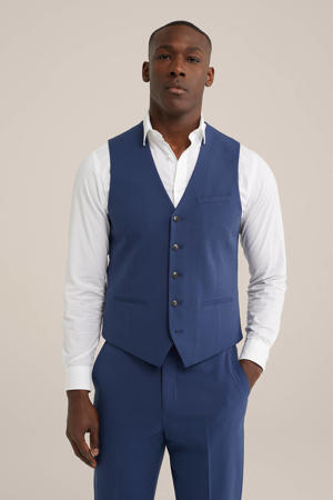 gilet blauw