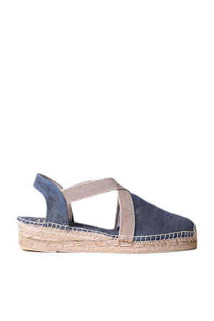 Verdi  espadrilles denimblauw