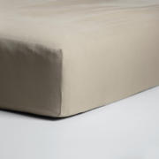 thumbnail: Cinderella jersey hoeslaken - taupe (25 cm hoog)