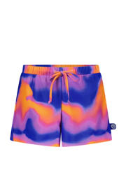 thumbnail: Just Beach zwemshort Seaside blauw/roze/oranje