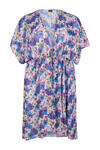 Paars/roze/turquoise