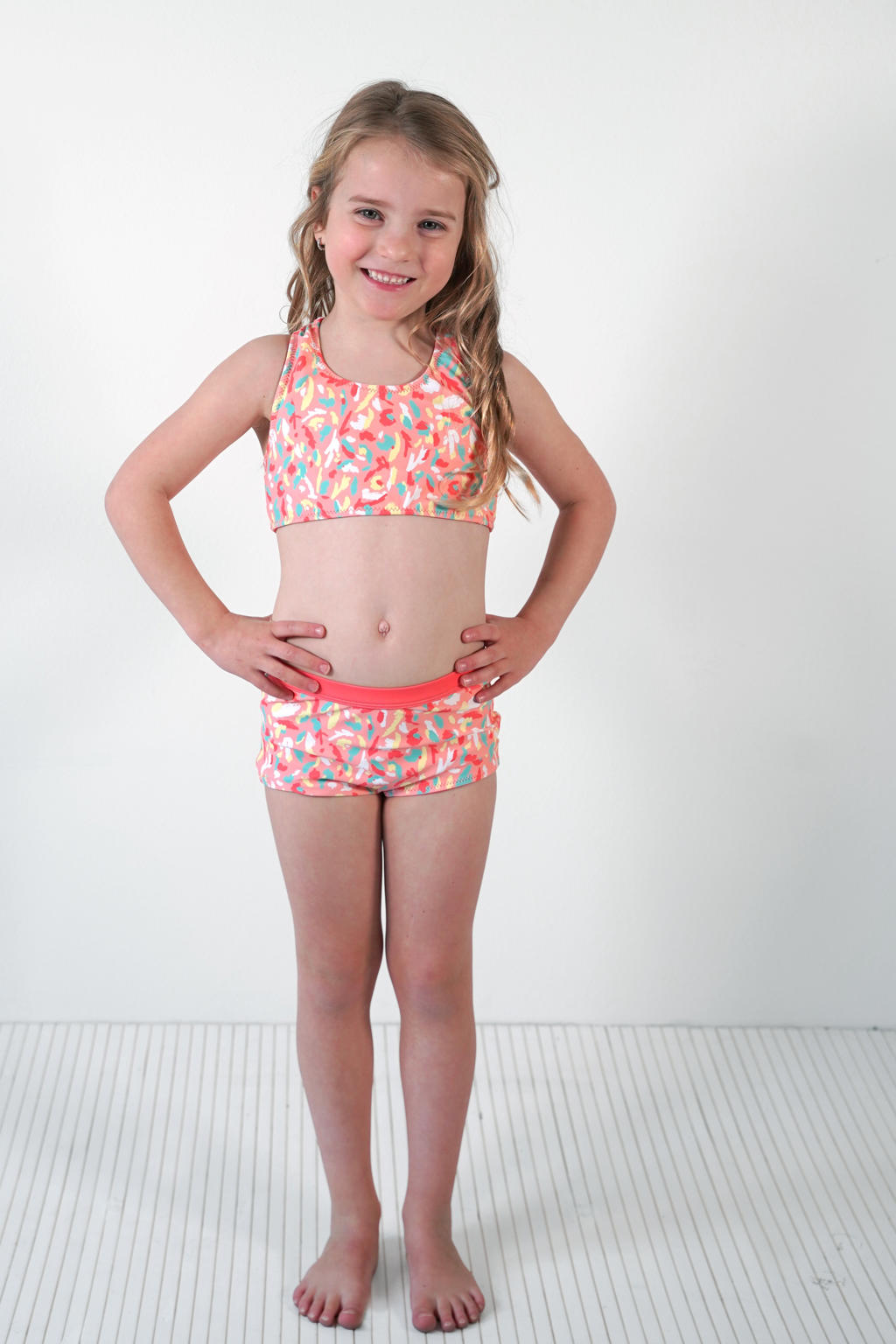 B.Nosy reversible bikini Winona oranje/multicolor