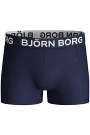 thumbnail: Björn Borg   boxershort - set van 3 blauw/donkerblauw/zwart