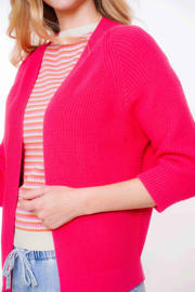 thumbnail: Geisha gebreid vest roze