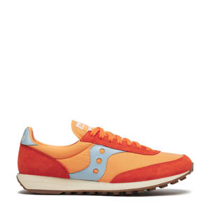 Trainer 80 sneakers oranje/lichtblauw