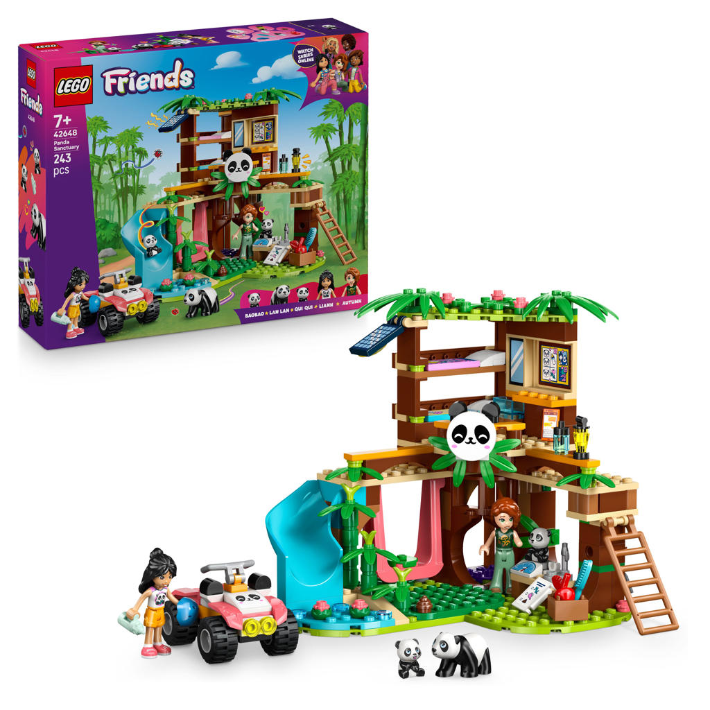 LEGO Friends De Pandaopvang, Bouwset, Speelgoed 42648
