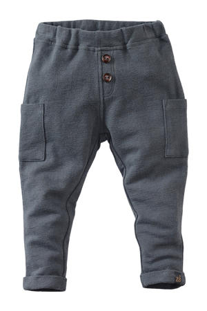 casual broek Fico grijsblauw