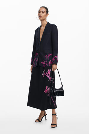 regular blazer zwart