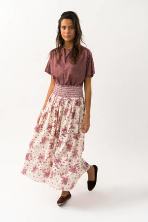 maxi rok oudroze