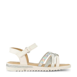   sandalen ecru/zilver