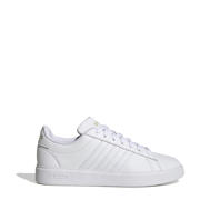 thumbnail: Witte dames adidas Sportswear Grand Court 2.0 sneakers van imitatieleer/voering: mesh/voetbed: eva met klittenband