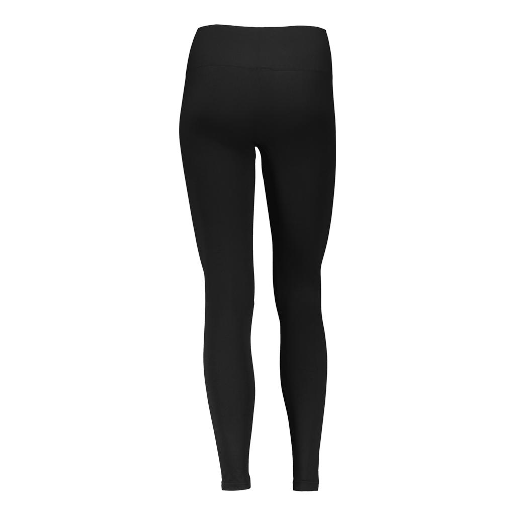 Zwarte dames Calvin Klein legging van polyamide met skinny fit, high waist, elastische tailleband en logo dessin