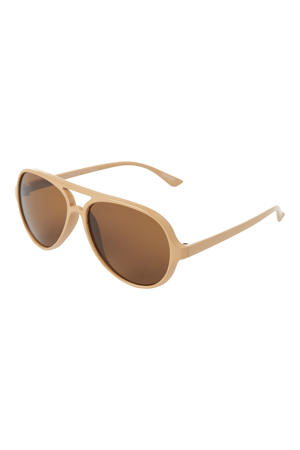 zonnebril NMNFUMINO camel