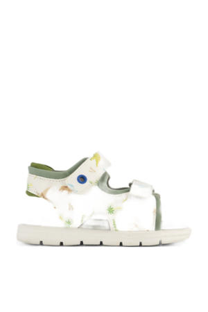   sandalen ecru/groen