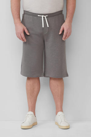 relaxed sweatshort grijs