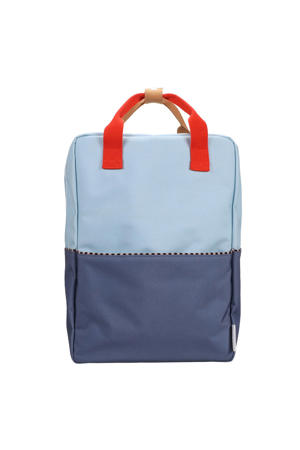  rugzak Large Colourblocking Wonders blauw